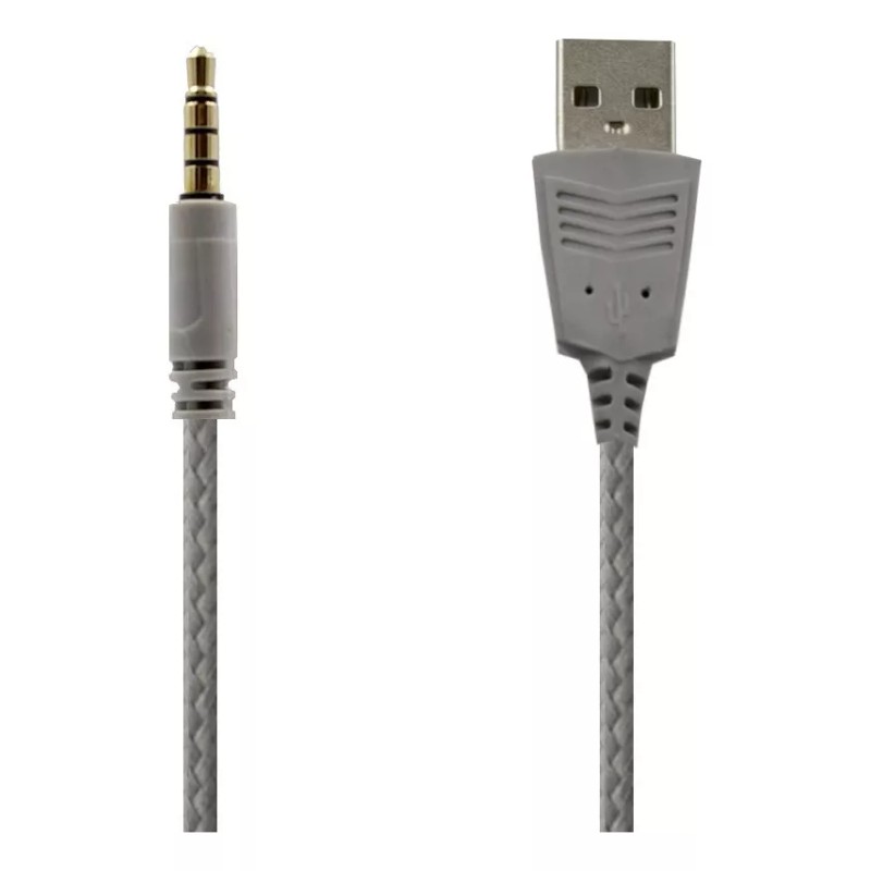 Maíz Audifonos Alambricos Diadema Luz Led Laptop Celular Pc Gato
