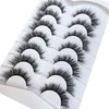 Pooplunch False Eyelashes Cat Eye Look Natural Fluffy Lashes Wispy