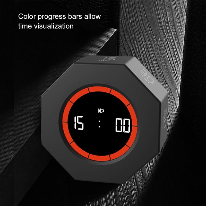 Digital Kitchen Timer Multi-Functional and Compact Productivity Timer ABS Productivity