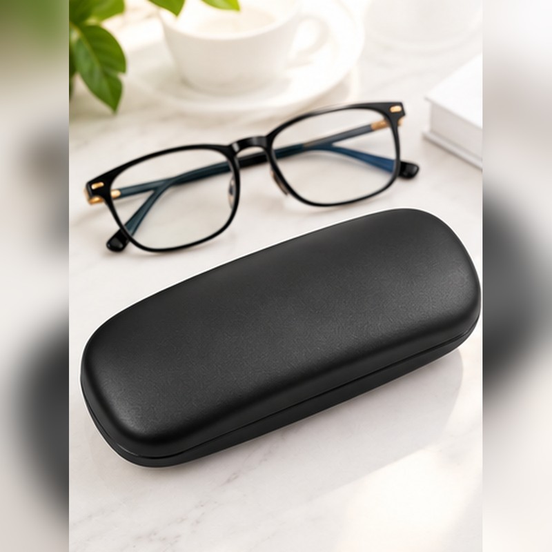 Hard Shell Eyeglasses Case for Daily Eyewear Storage – Pearlescent