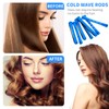 36 Pieces Cold Wave Hair Perm Rods Hair Rollers Set,