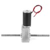 24V Double Shaft Metal Gearbox Turbo Worm Speed Reduction Gear