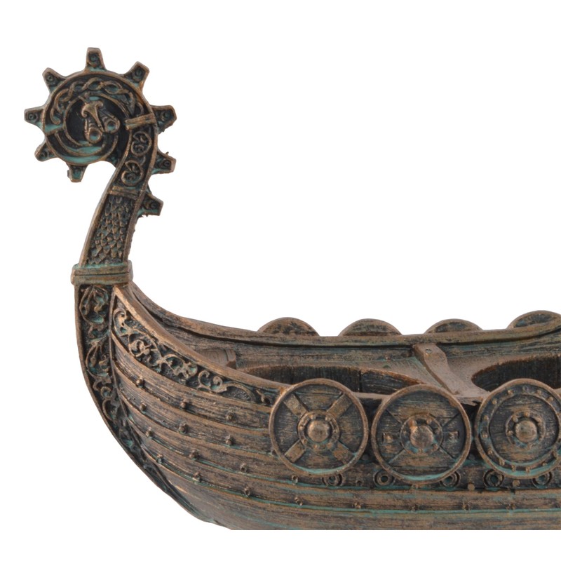 Nordic Salt and Pepper Shakers "Drakar" - Viking Ship with