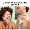 ZOMCHI Bar Soap Saver Bag with Different Roughness, Exfoliating Soap