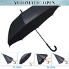 Fabbay 6 Pcs Umbrella Wedding Style Stick Umbrellas Large Windproof