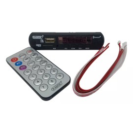 Radox 870-281 modulo mp3 receptor bluetooth usb sd aux fm color Negro