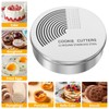 Obsoorth 12 Pcs Round Cookie Biscuit Cutter Set 1.0-4.4 Inch