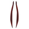Front Headlight Eyebrow Cover ABS Black Front Headlight Lamp Eyebrow