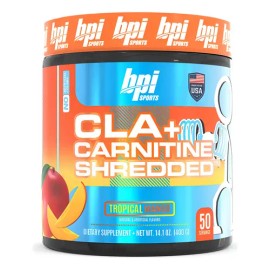 Bpi Sports Cla  Carnitine Shredded, 50 Ser, 400gr Carnitina Sabor Mango                                                                               
