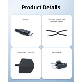 100W 90W USB C AC Charger Fit for Dell Latitude 7030 Rugged Extreme Tablet Laptop Type C Power Adapter Supply Cord