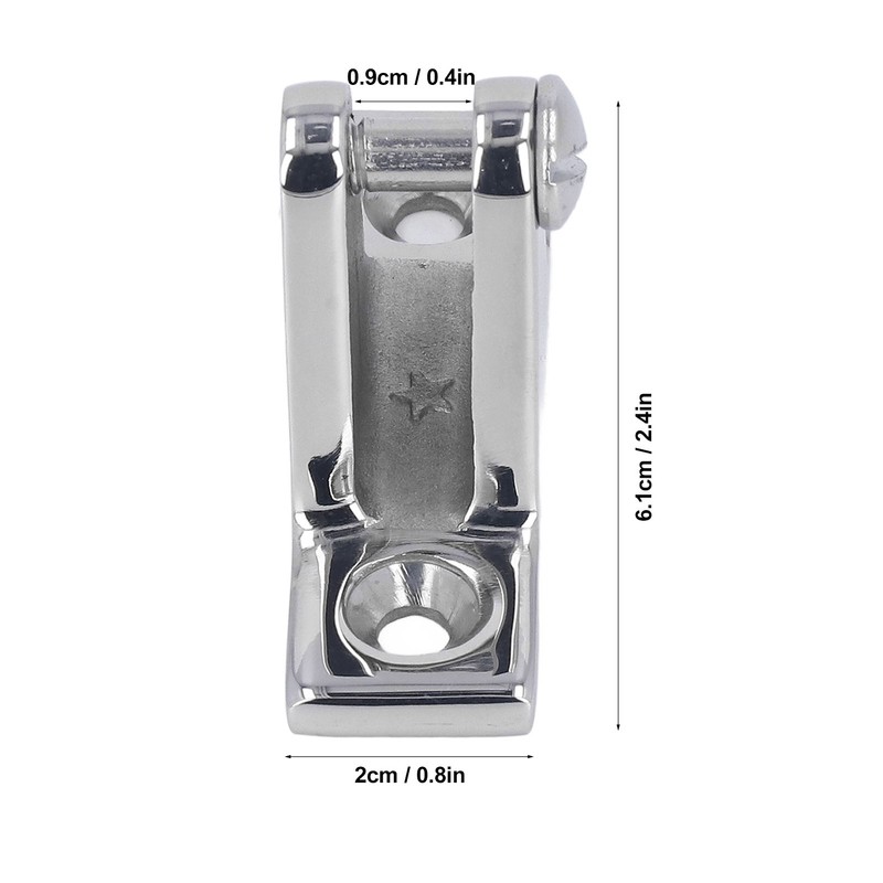 4Pcs Deck Hinge for Boat 316 Stainless Steel Top Mounting