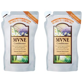 MVNE Conditioner Refill, Set of 2, A 15.2 fl oz (440 ml) x 2