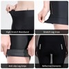 Eco-daily Women's 5"/8" Bike Shorts 4D Padded Zipper Pockets Cycling
