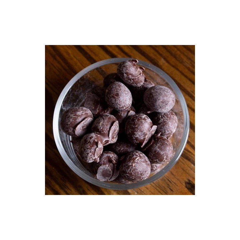 Lehman's Chocolate Covered Peanuts, Double Dipped Nuts in Dark Chocolate