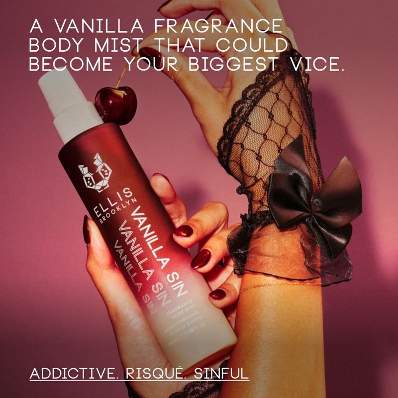 Ellis Brooklyn VANILLA SIN Hair And Body Fragrance Mist 50ML