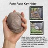 Hide A Key Outdoor Fake Rock, Large Size Waterproof Fake