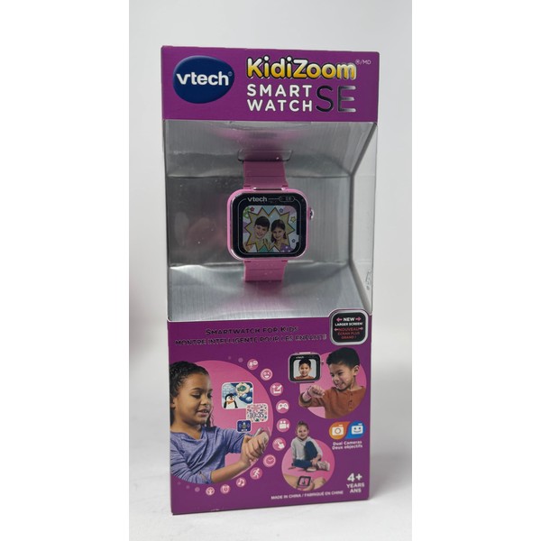 VTech KidiZoom Smartwatch SE Bilingual - Pink