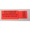 Hazmat Shipping Paper Tab - Haz Tabs - Hazardous Material,