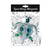 CoTa Global Sea Turtle Sparkling Refrigerator Magnet - Green &