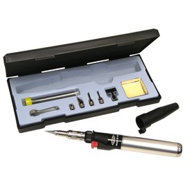 Blazer SI-100CR Excalibur Multi-Purpose Butane Torch and Hot Air Soldering Kit