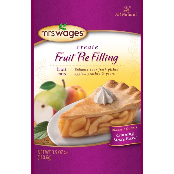 Mrs. Wages Fruit Pie Filling Seasoning Mix (VALUE PACK of 12)