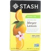 Stash Meyer Lemon Blossom Herbal Tea, Tea Bags, 20-Count Boxes