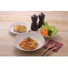 Kanese Mino Ware Flower Rabbit Medium Pot (Set of 3)