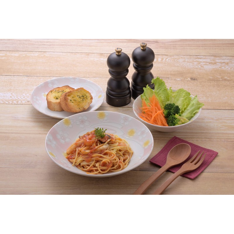 Kanese Mino Ware Flower Rabbit Medium Pot (Set of 3)