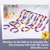 DERAKUS Baseball Necklace 18in Baseball Chain and Bracelet Set Beaded