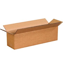 BOX USA 14 x 4 x 4 Corrugated Cardboard Boxes, Long 14"L x 4"W x 4"H, Pack of 25 | Shipping, Packaging, Moving, Storage Box for Home or Business, Strong Wholesale Bulk Boxes