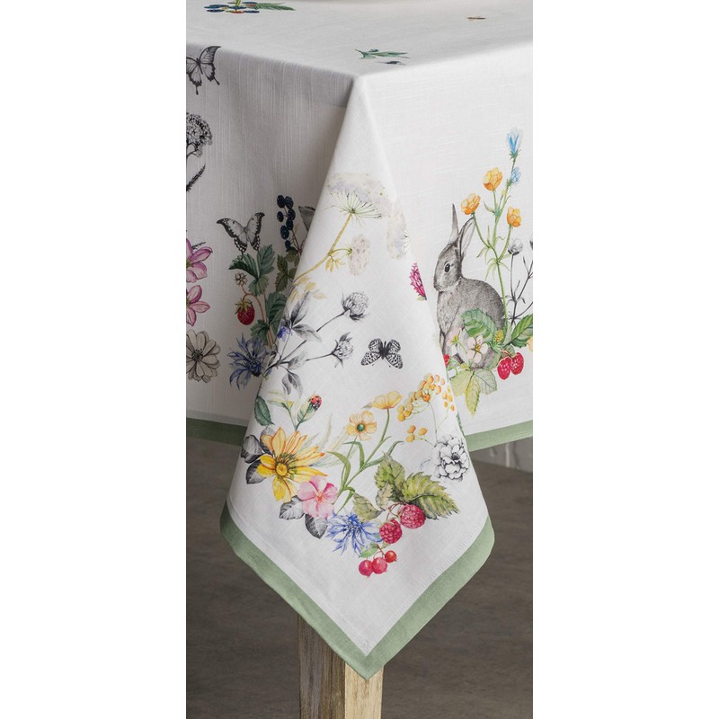 Maison d' Hermine Table Cloths 100% Cotton 140cm x 230cm