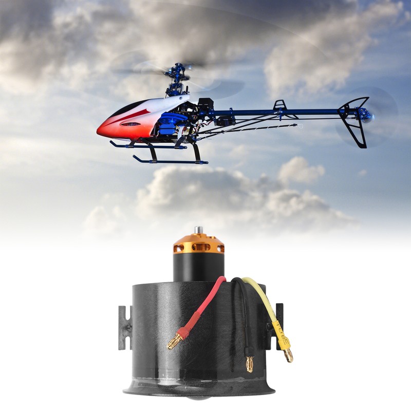 QX Motor 70mm EDF Set 3500KV Brushless Motor with 6
