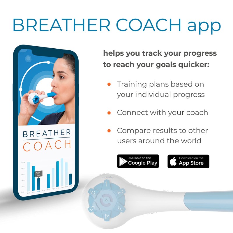 THE BREATHER │ Natural Breathing Exerciser Trainer For Drug-Free Respiratory
