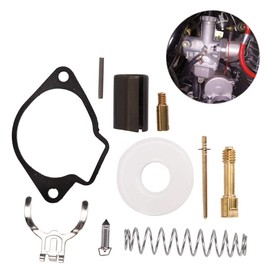 Terisass Carburettor Repair Kit for 2-Stroke 43CC 47CC 49CC Mini Moto Poc