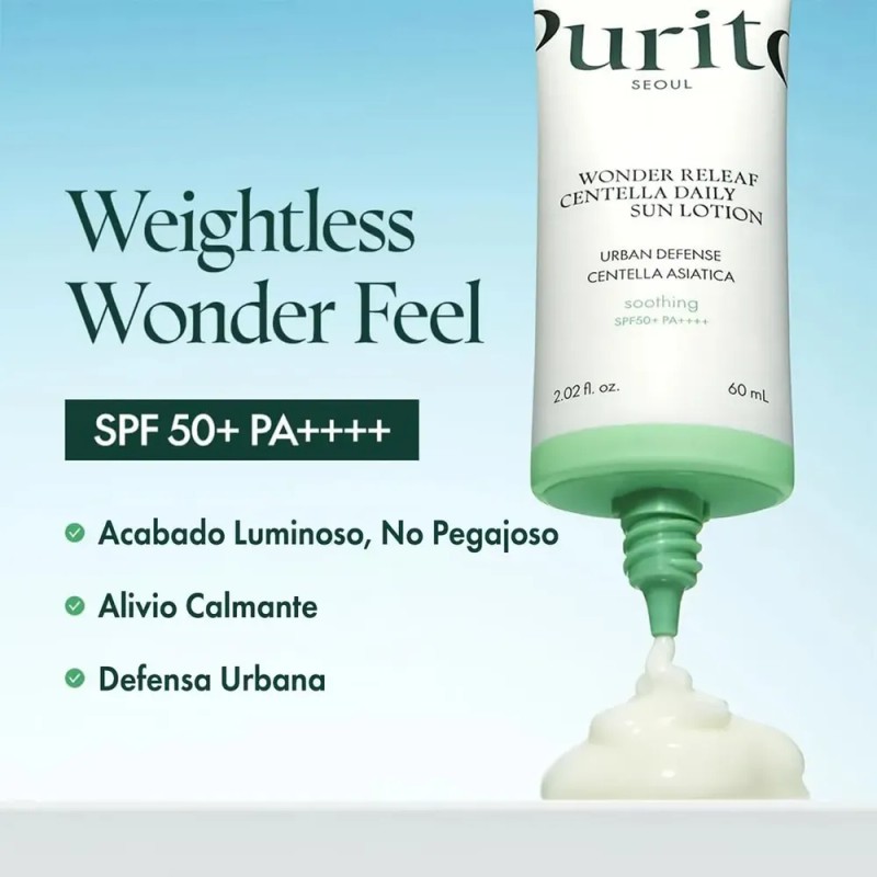 Purito Seoul Wonder Releaf Centella Daily Sun Lotion 60ml
