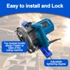 DMJJSD Circular Saw Guide Rail, Adjustable Cutting Machine Base Guide,