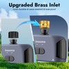 WiFi Water Timer for Garden Hose with Brass Inlet,Smart Hose