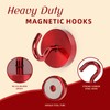 Neosmuk Magnetic Hooks, 120lb Extra Strong Magnet with Hook for