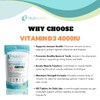 Vitamin D 4000IU | 6 Months Supply | 180 Easy-Swallow
