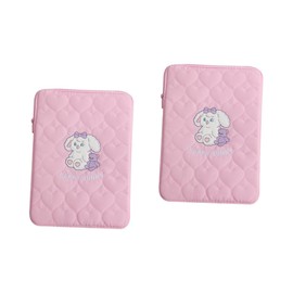 STOBOK 2pcs Slim Laptop Sleeve Bag Office Laptop Inner Bag Tablet Shock Protection