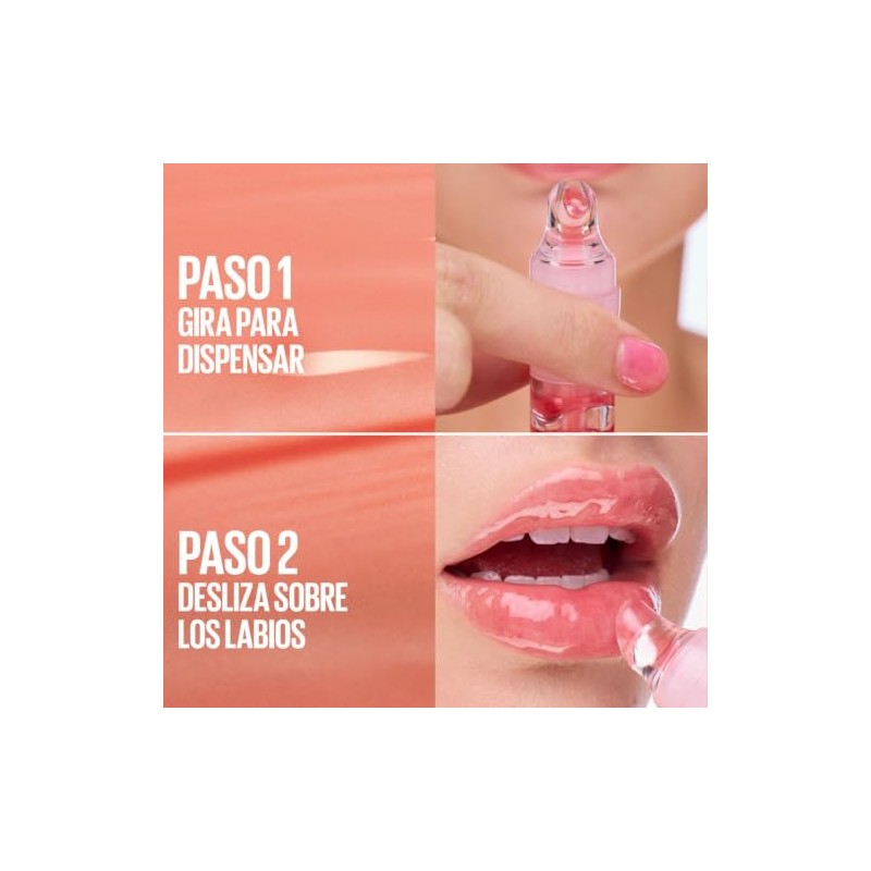 Maybelline New York Lifter Gel Brillo de Labios Tono Melon-ade