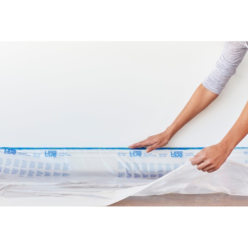 ScotchBlue Pre-taped Painter's Plastic Dispenser PTD2093EL-24-S, 24 in x 30