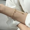 18k Ball&Ball Bracelet Daily Heart Point Silver Silver / 18k