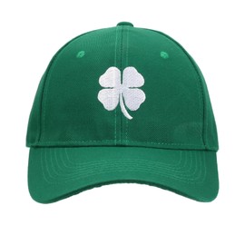St. Patrick's Day Hat Shamrock Baseball Cap Accessories Adjustable Clover Caps for Men and Women