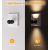 6 Pack LED Night Lights with Dusk to Dawn Sensor,