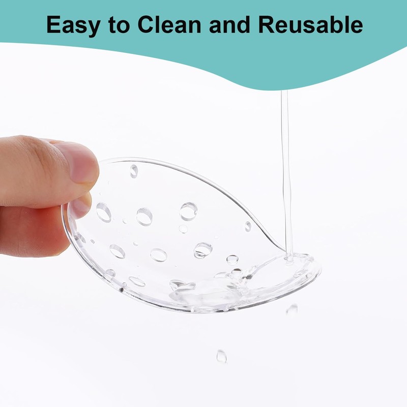 FSJLT 2pcs Clear Eye Shield After Cataract Surgery, Transparent Plastic