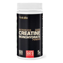 Metalife Creatina Monohidrato 500 G Polvo Micronizado                                                                                                 