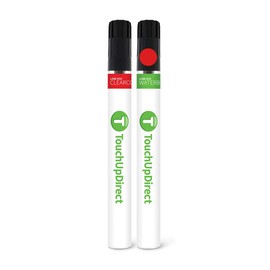 TouchUpDirect PRC Firecracker Red Compatible with Jeep Exact Match Touch Up Paint Brush - Essential Kit