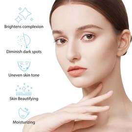 Niacinamide Serum gegen Dunkle Flecken, Glow Serum Anti Dark Spot Gesichtsserum, Anti-Falten Niacinamid Serum für Glättendes, Pigmentflecken Entferner, Hautpflege für alle Hauttypen