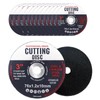 12 Pcs 76mm Cutting Disc, Cutting Discs, Angle Grinder Discs